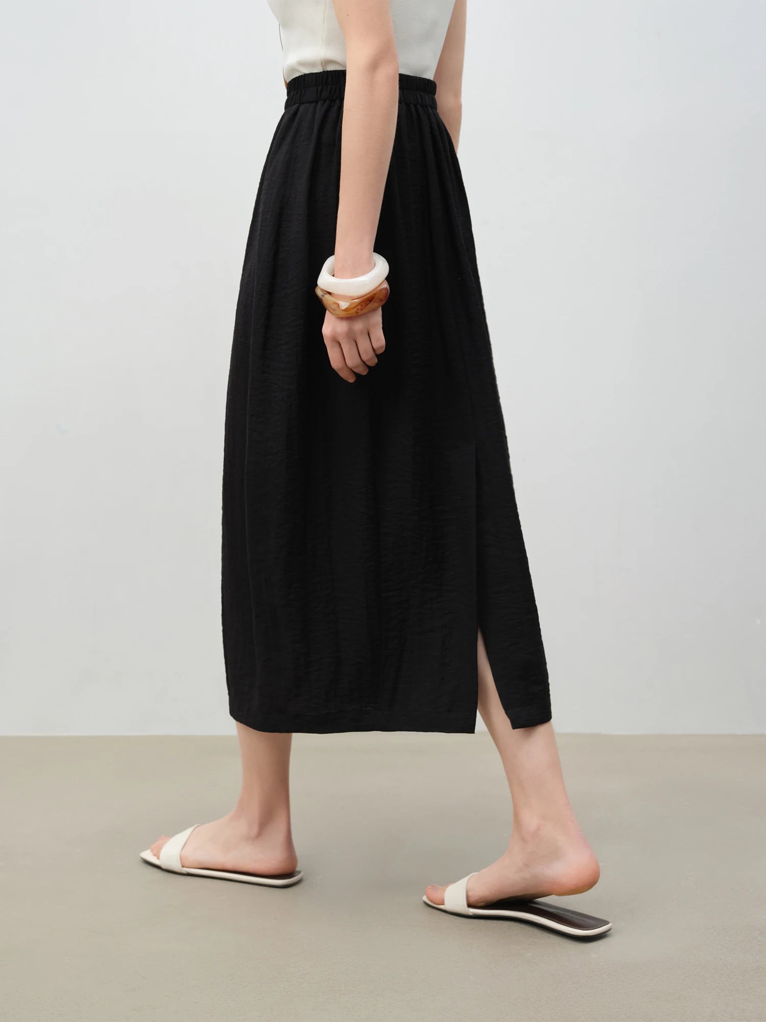 O-Neck Sleeveless A-Line Mid-Calf Casual Summer Set