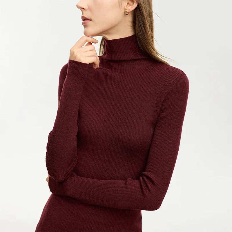 Women’s Slim Fit Turtleneck Sweater