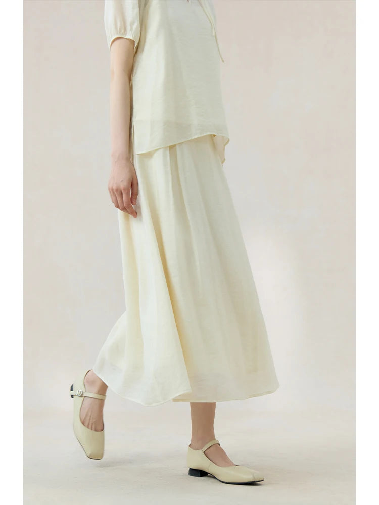 Casual V-Neck Loose Ankle-Length Summer Dress