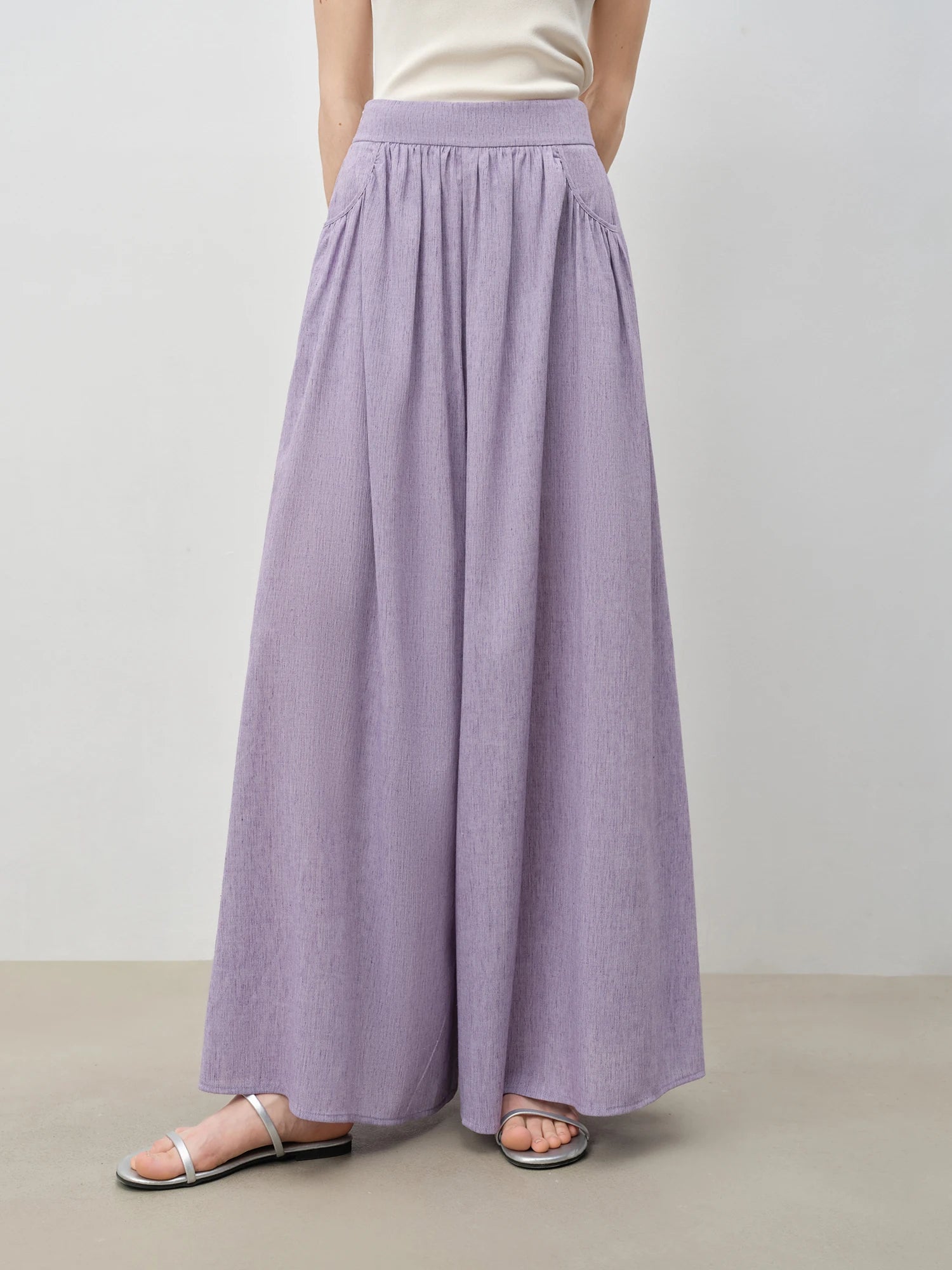 Two-Piece Summer Office Casual Set – Sleeveless Top & Straight Pants