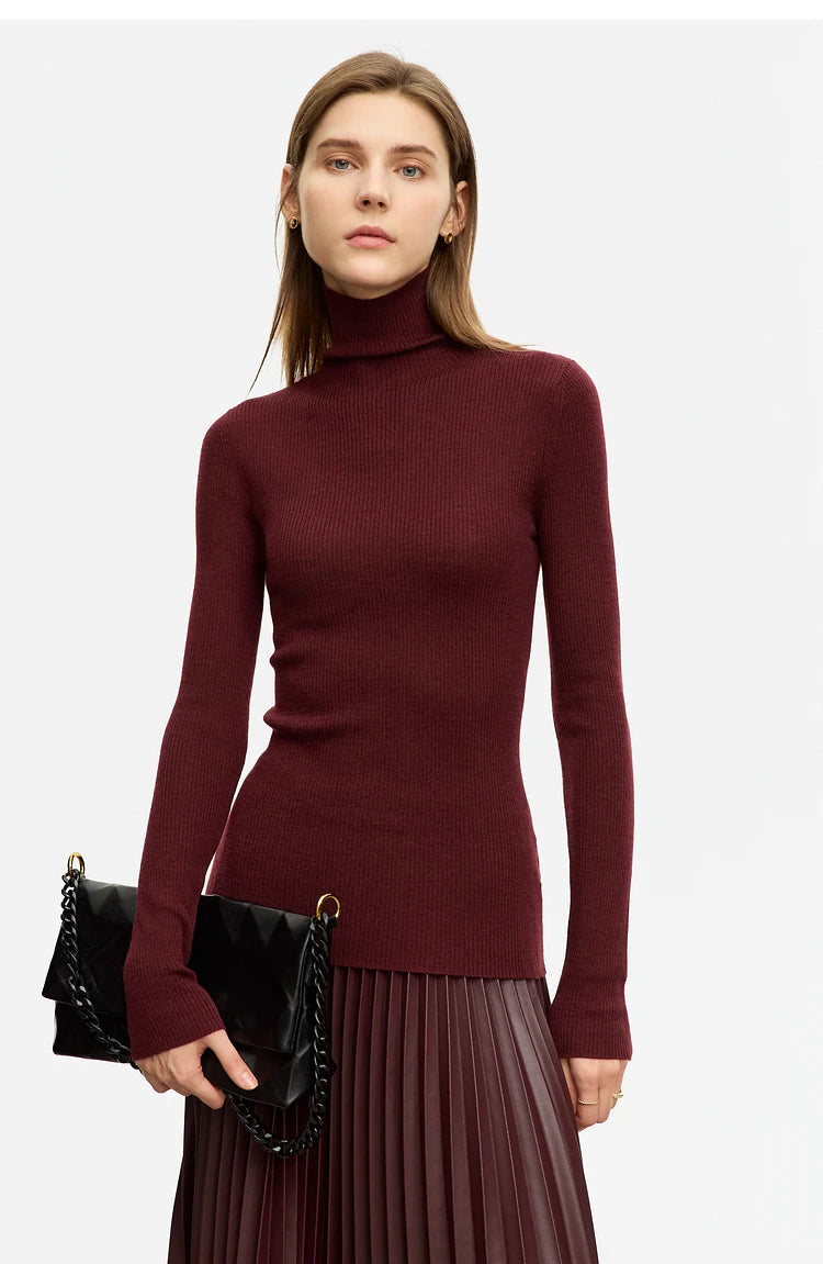 Women’s Slim Fit Turtleneck Sweater