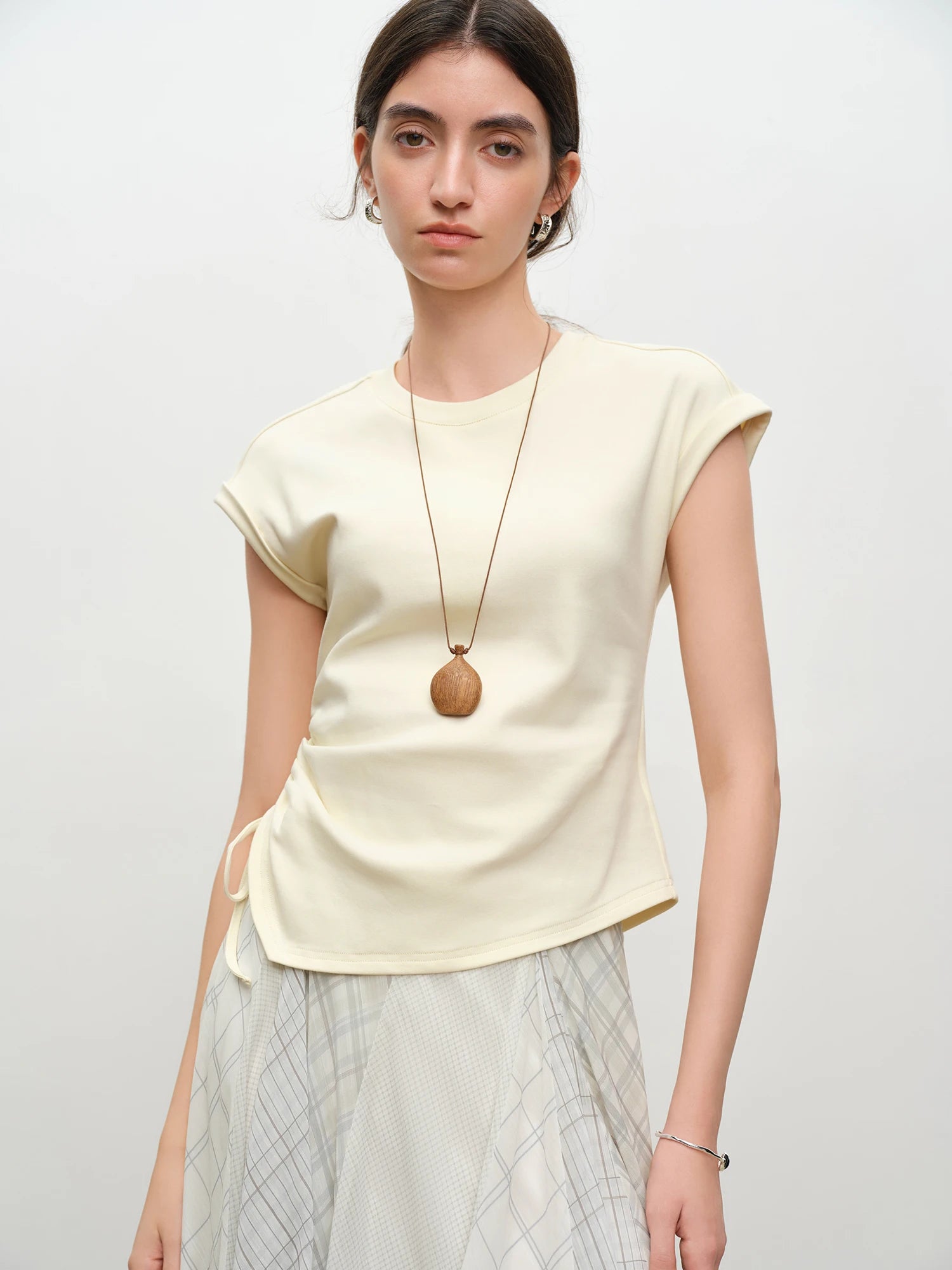 Premium Cotton Stretch Short Sleeve Casual Tee