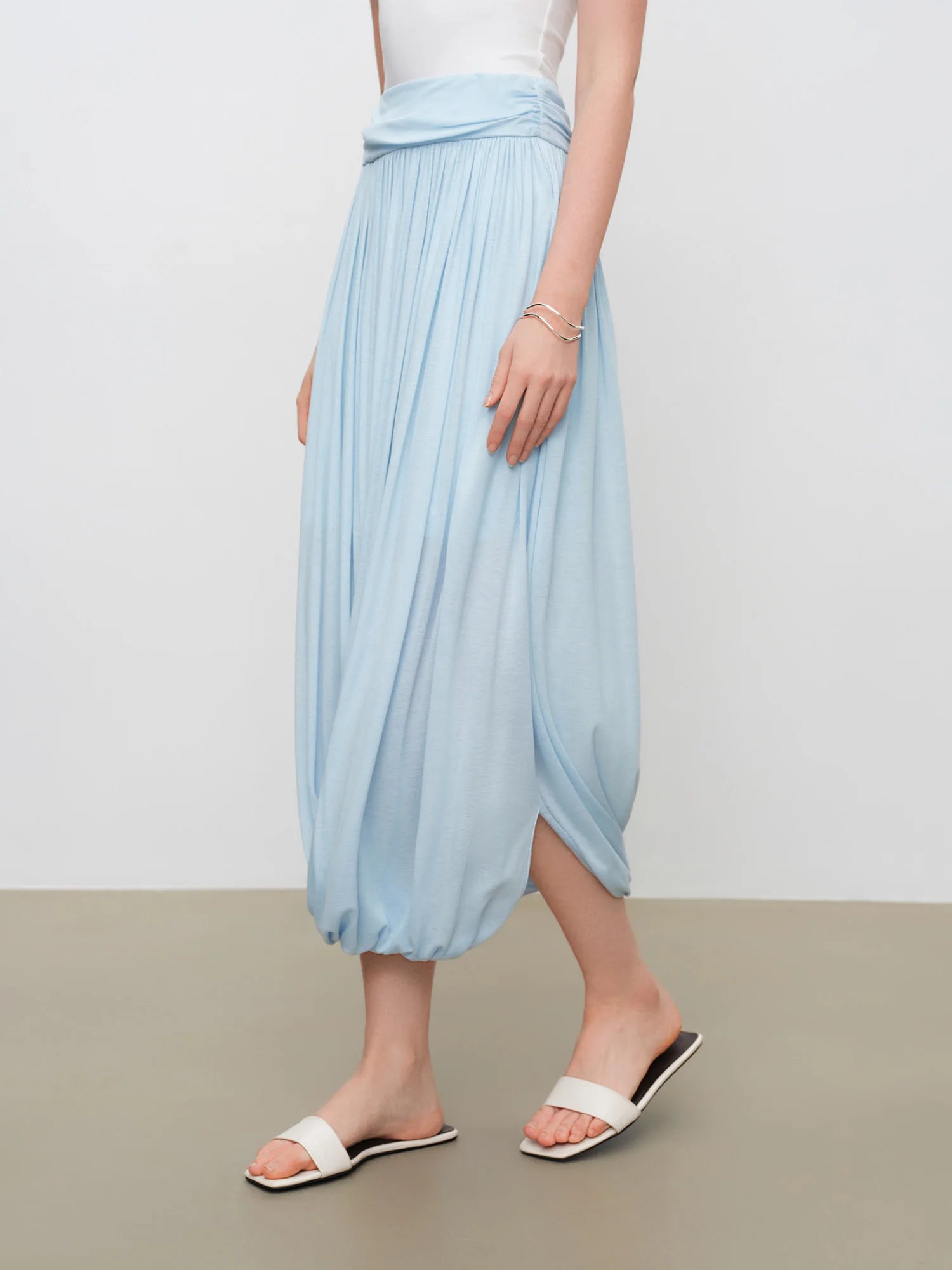 Elegant A-Line Ankle-Length Dress