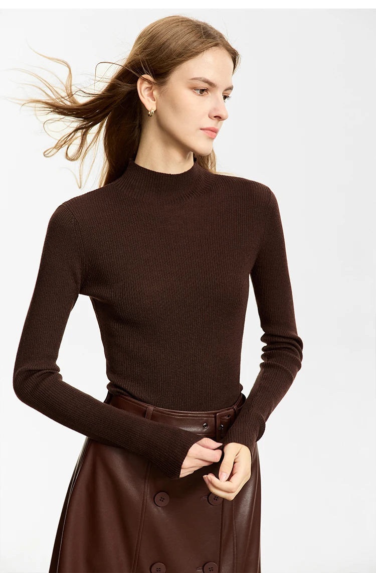 Women’s Slim Fit Turtleneck Sweater