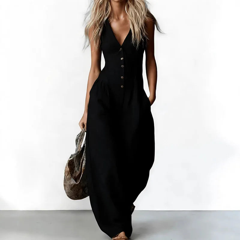 Effortless Elegance Wide-Leg Jumpsuit