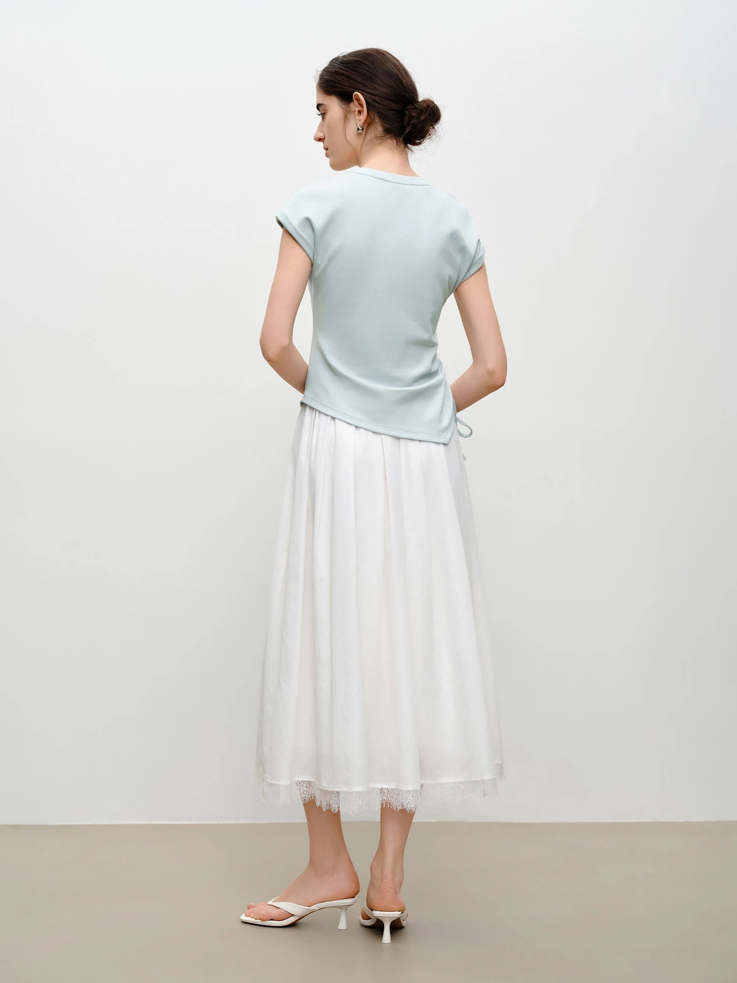 Premium Cotton Stretch Short Sleeve Casual Tee