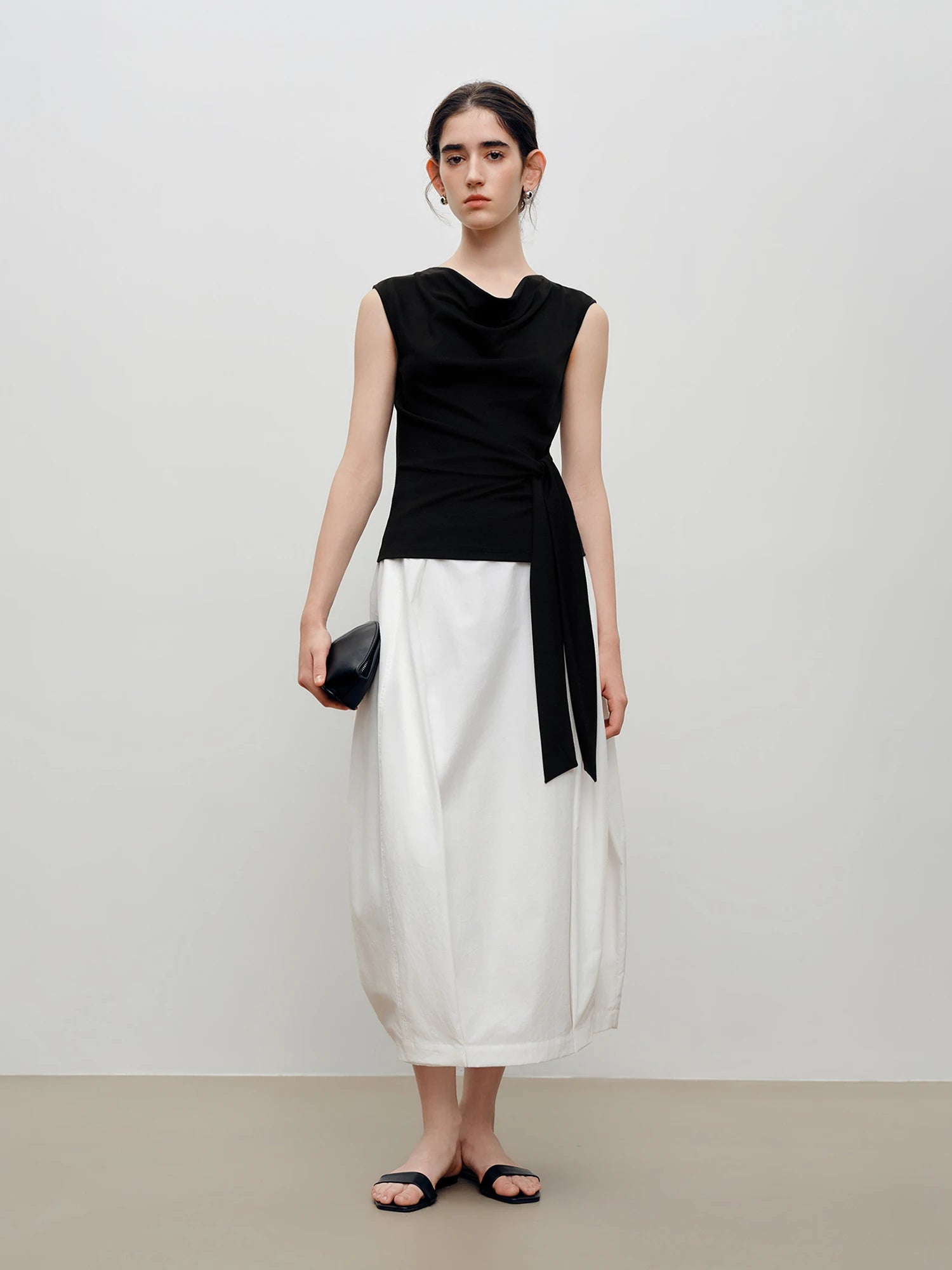 V-Neck Sleeveless Office Casual Knit Top