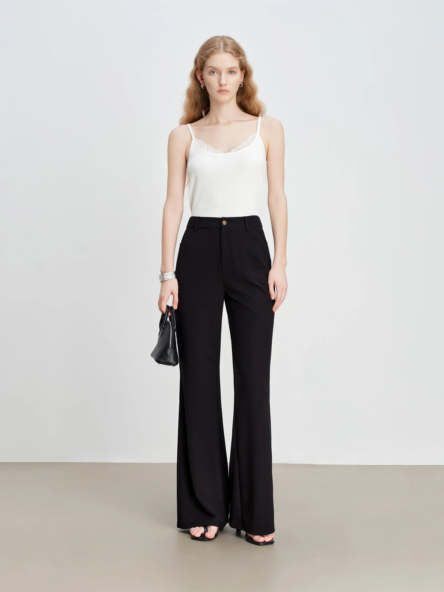 Lace Detail Sleeveless Camisole Top
