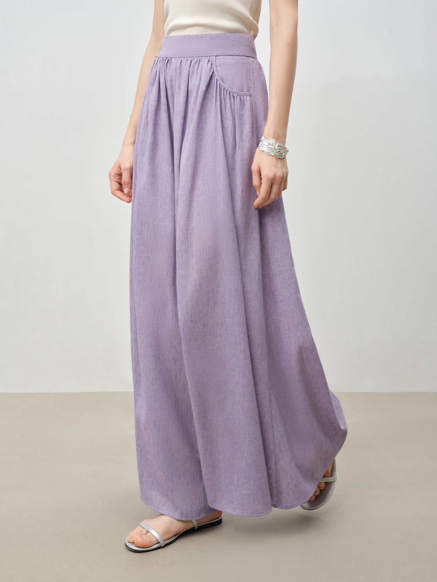 Two-Piece Summer Office Casual Set – Sleeveless Top & Straight Pants