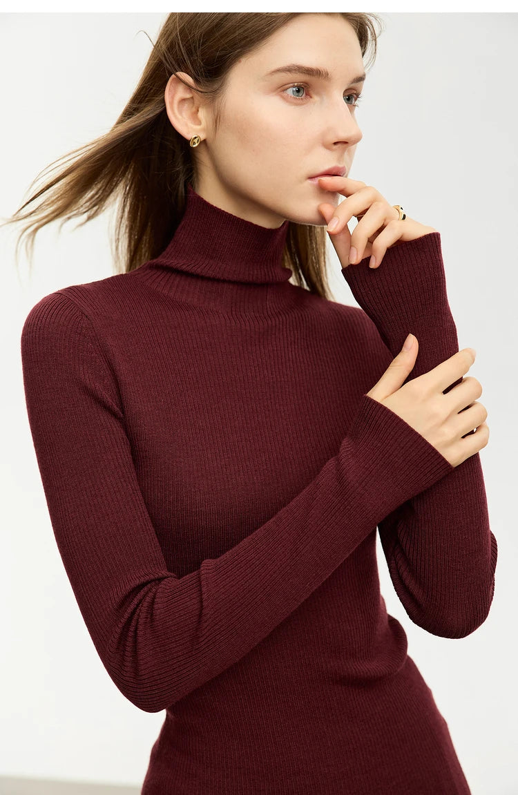 Women’s Slim Fit Turtleneck Sweater