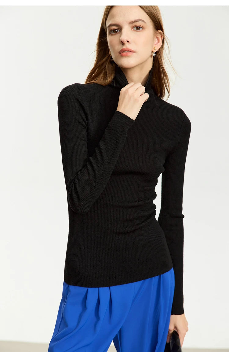 Women’s Slim Fit Turtleneck Sweater