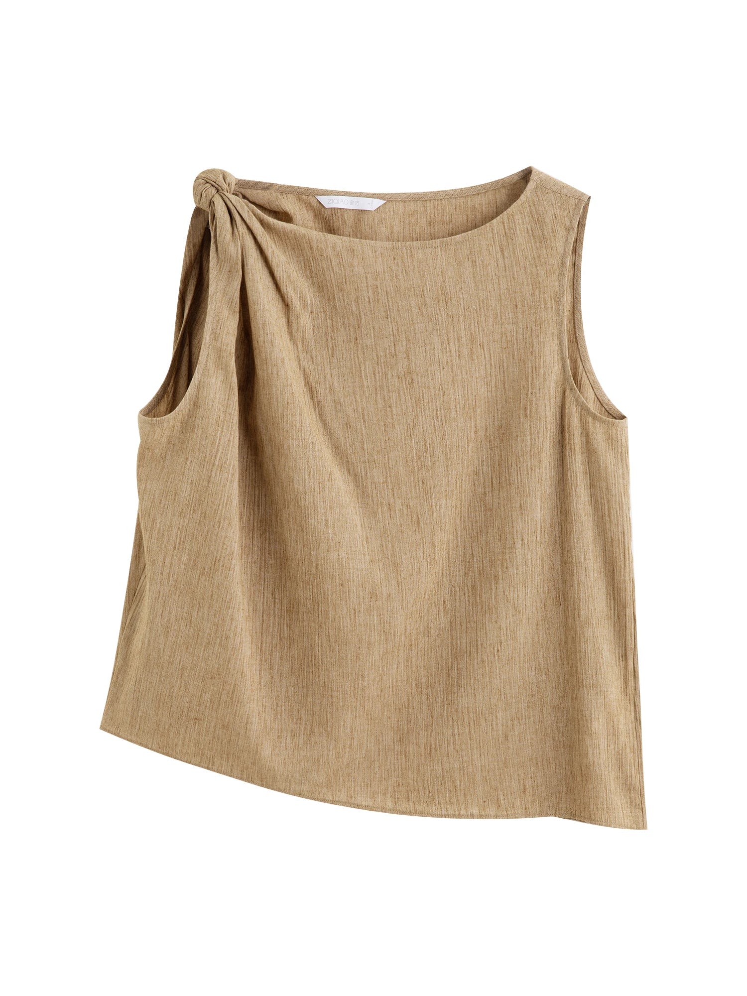 Two-Piece Summer Office Casual Set – Sleeveless Top & Straight Pants