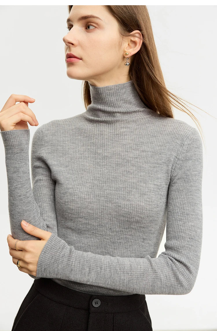 Women’s Slim Fit Turtleneck Sweater