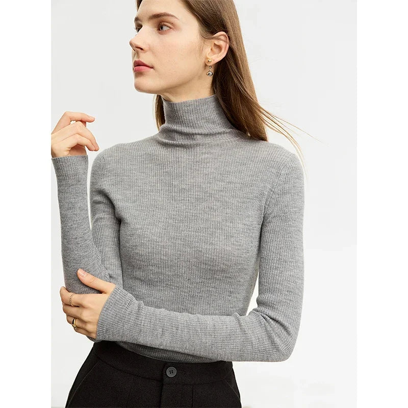 Women’s Slim Fit Turtleneck Sweater