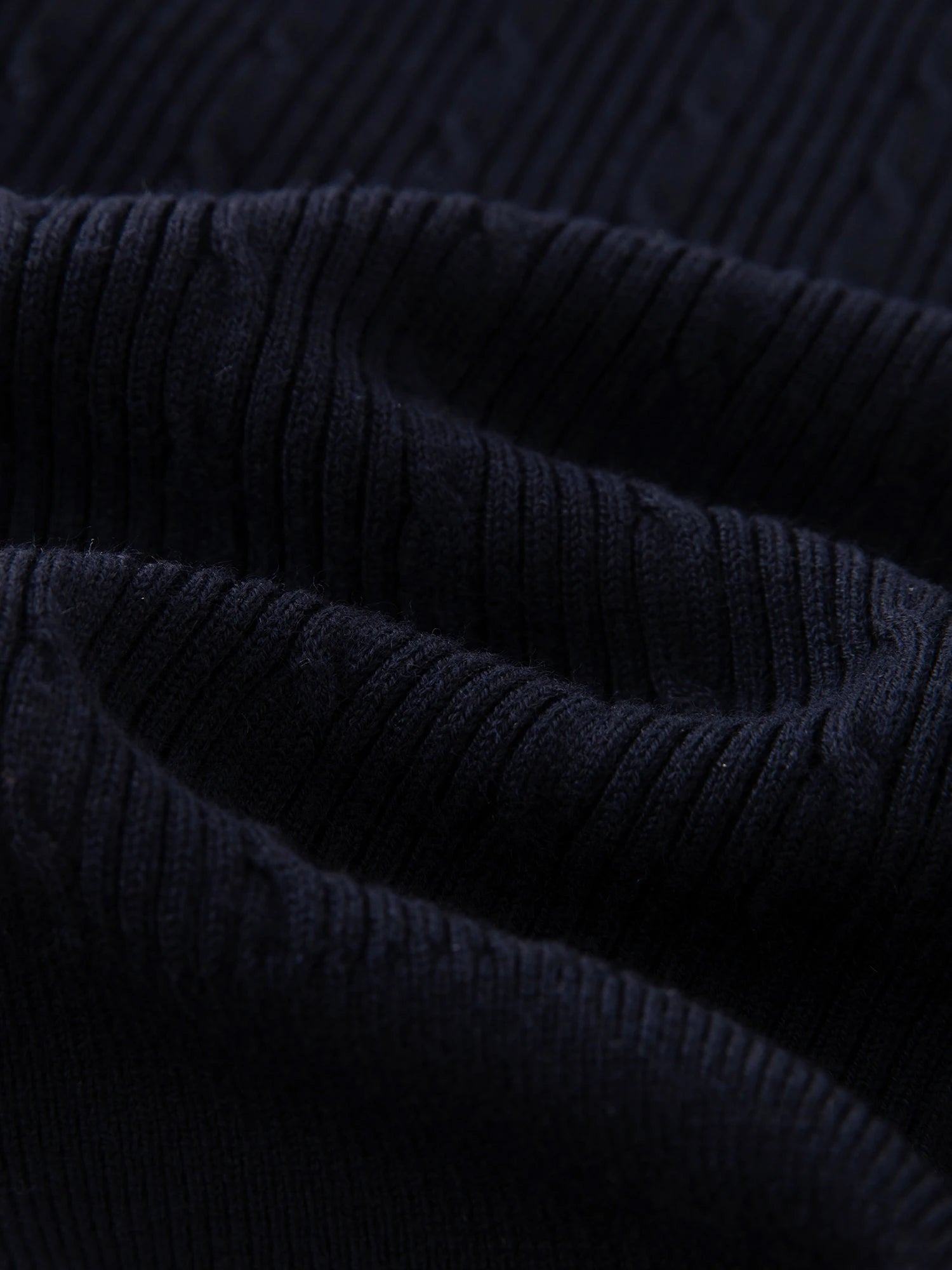 Structured Knit Polo Collar Button Top