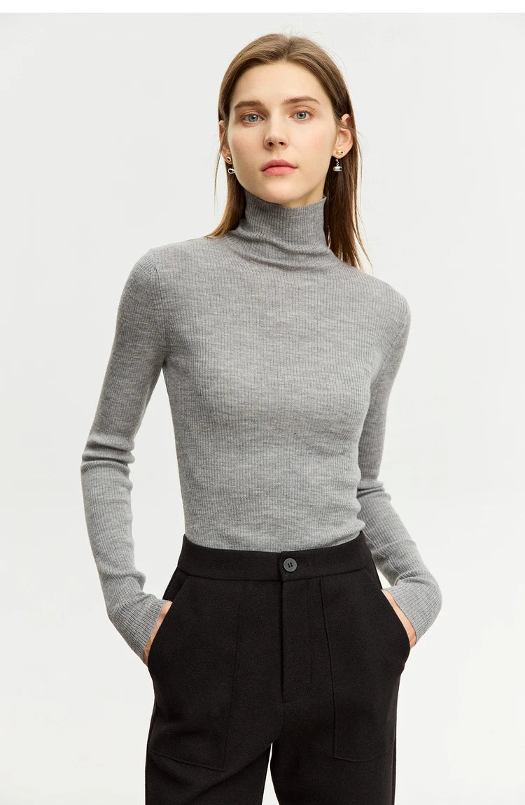 Women’s Slim Fit Turtleneck Sweater