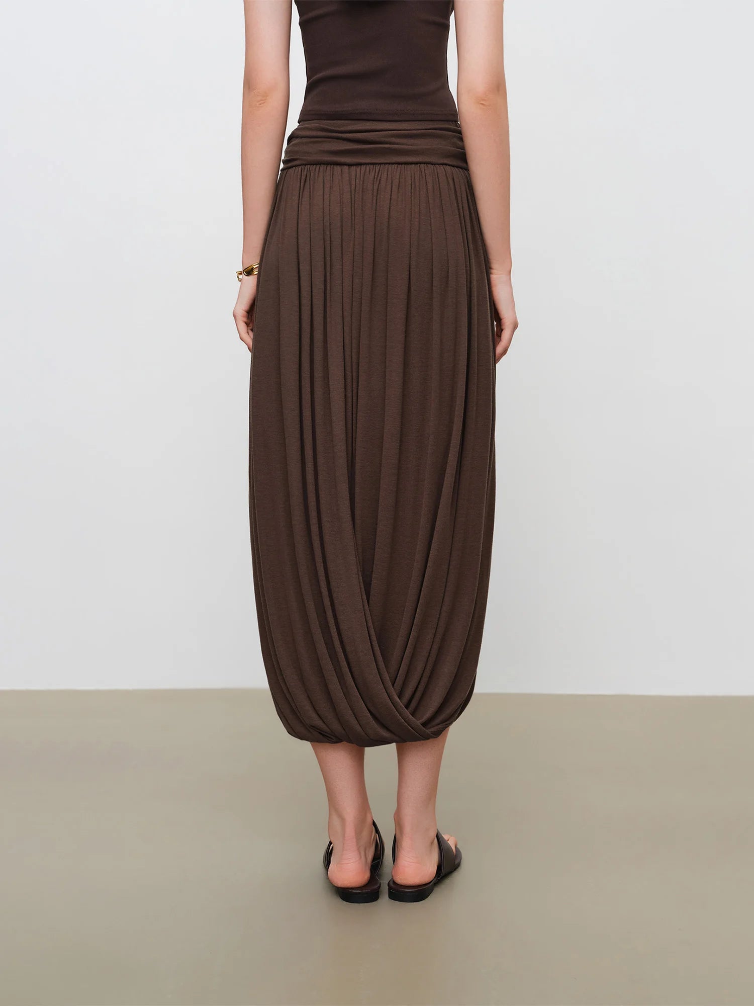 Elegant A-Line Ankle-Length Dress