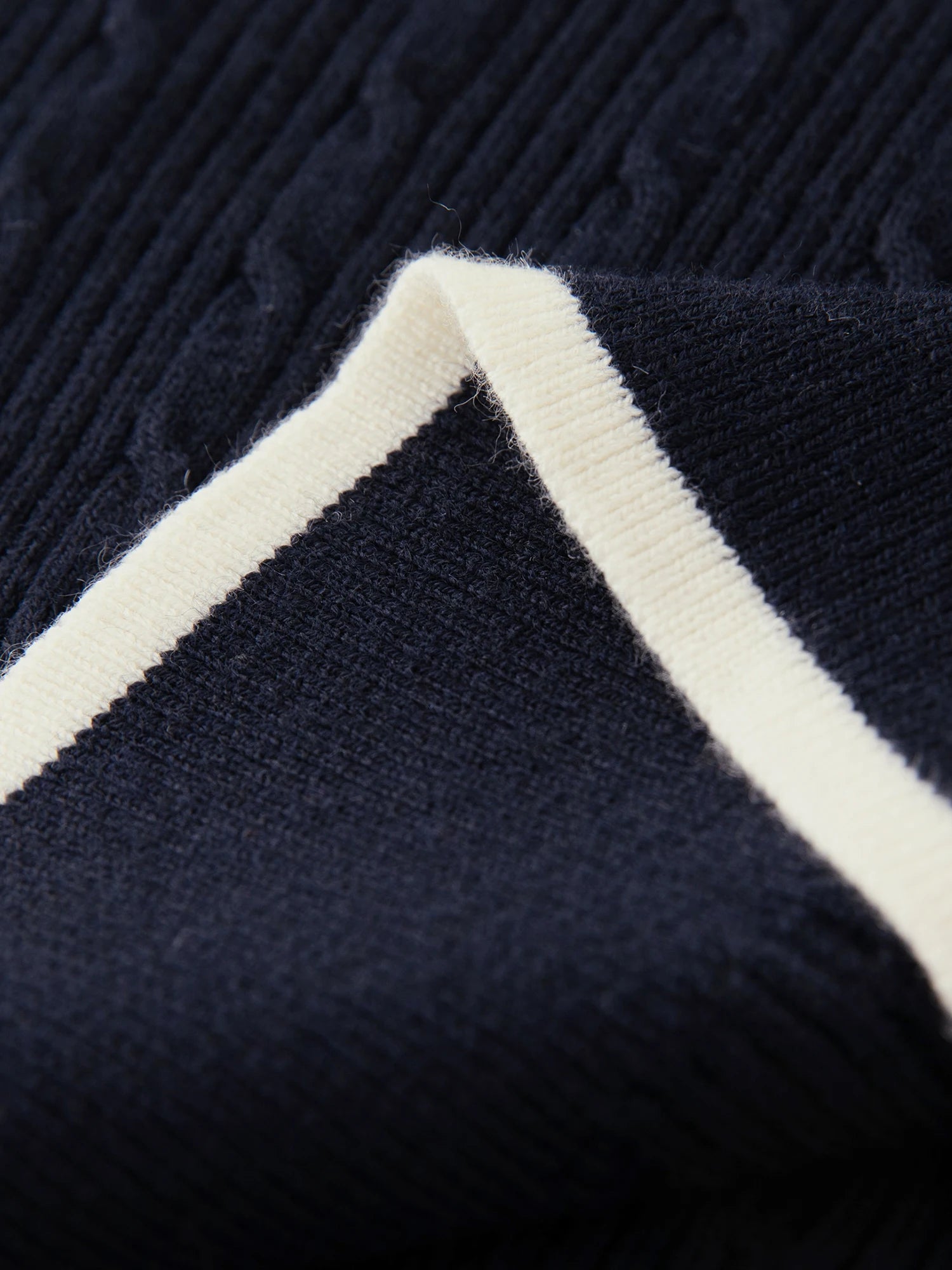 Structured Knit Polo Collar Button Top
