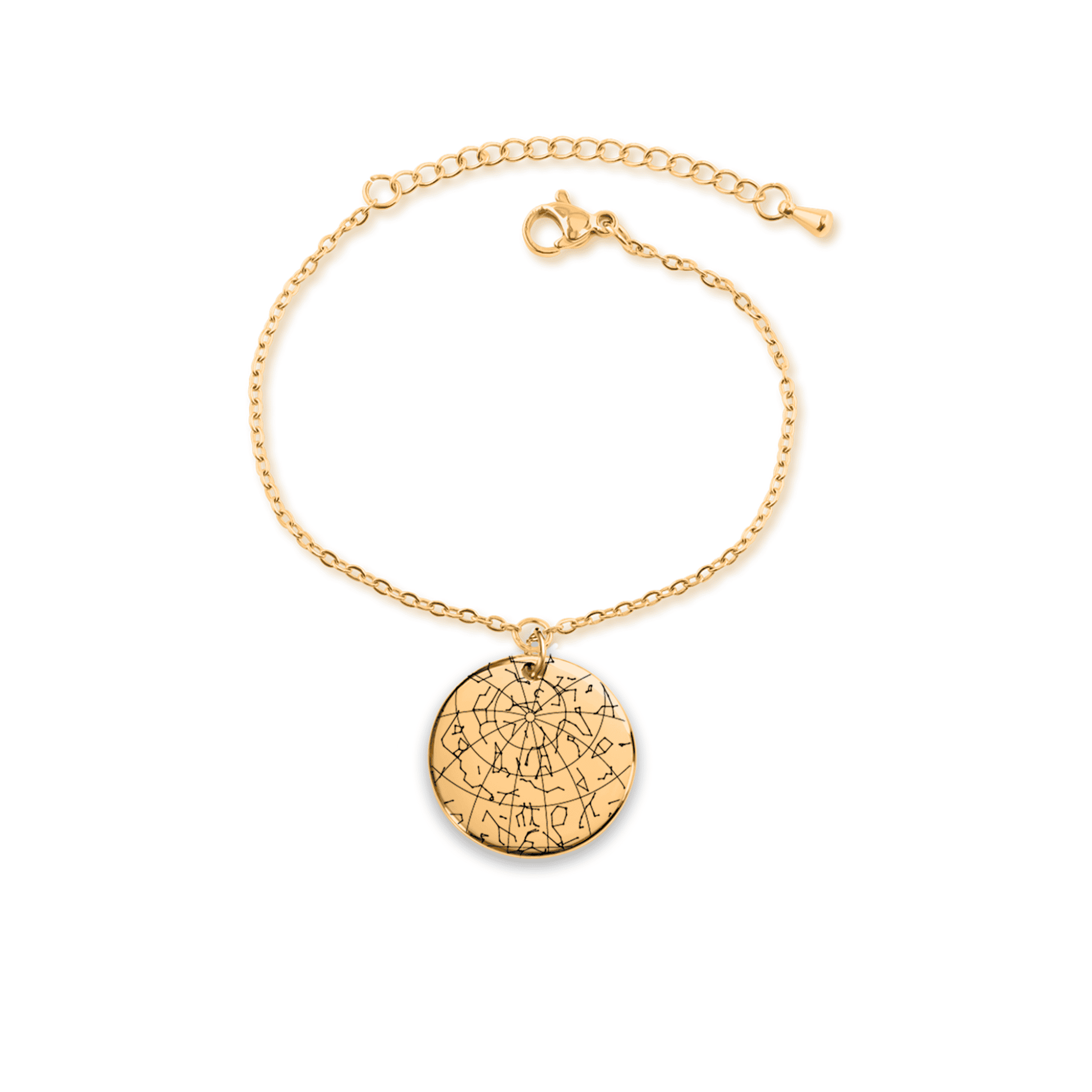Star Map Bracelet — Gold